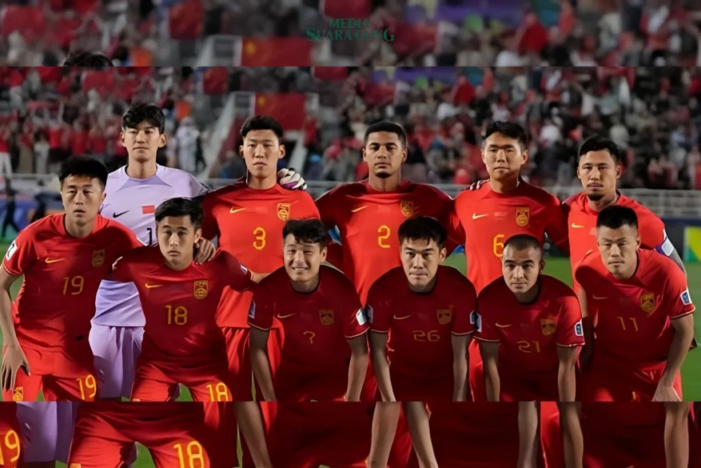 Tiga Pemain Kunci Absen, Timnas China Hadapi Tantangan Berat Lawan Indonesia
