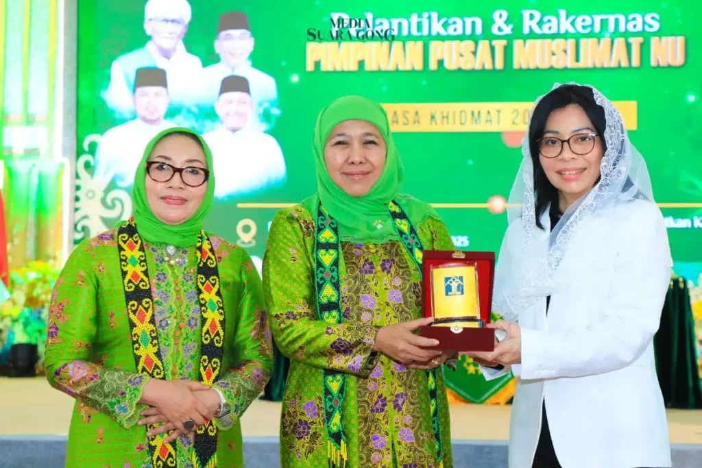 Khofifah Indar Parawansa resmi dilantik sebagai Ketua Umum Dewan Pembina Pimpinan Pusat Muslimat NU masa khidmat 2025–2030