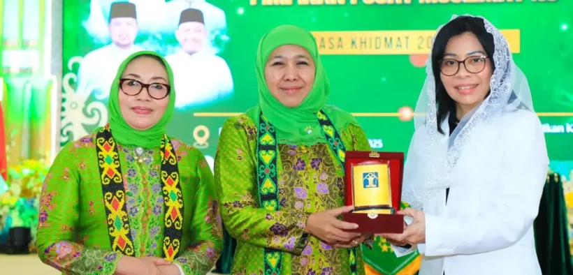 Khofifah Indar Parawansa resmi dilantik sebagai Ketua Umum Dewan Pembina Pimpinan Pusat Muslimat NU masa khidmat 2025–2030