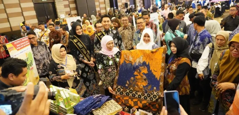 PT Bank Jatim berikan komitmen dalam mendukung program Pemerintah Provinsi Jawa Timur dalam Misi Dagang Jawa Timur - Kalimantan timur