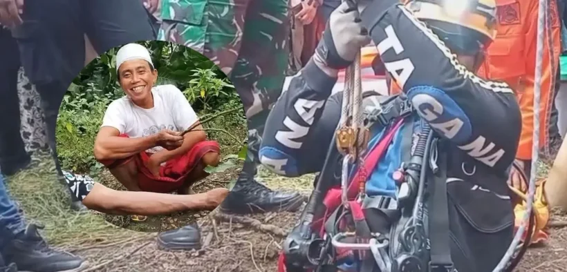 Seorang pria berusia 34 tahun, warga Desa Ramban Kulon, Kecamatan Cermee, Kabupaten Bondowoso, ditemukan meninggal dunia di dalam sumur tua