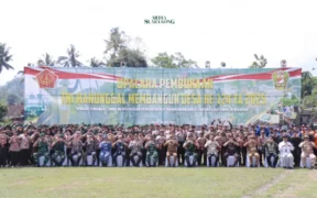 TMMD ke-124 Resmi Dibuka di Kalisat, Bupati Jember Soroti Penanggulangan Kemiskinan