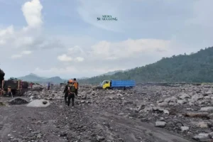 Tanggul Sungai Bondeli Lumajang Telah Berdiri Kokoh Kembali
