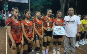 Tim Putri Tugurejo Kediri berhasil memenangkan Grand Final (Foto oleh: mid)