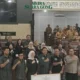 Walikota Malang dan DPRD kompak dengan baju hitam formal (Foto oleh: Galih)