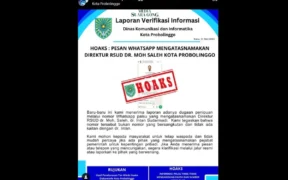 Waspada Penipuan WhatsApp Mengatasnamakan Direktur RSUD dr. Moh. Saleh Probolinggo