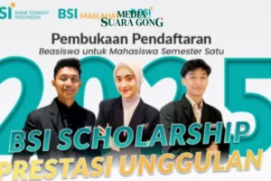 BSI Scholarship Prestasi Unggulan 2025 Dibuka, Sasar Mahasiswa PTN Unggulan