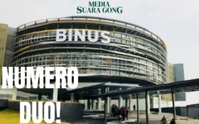 Binus dinobatkan jadi kampus terbaik kedua di Indonesia menggeser UGM dan ITB (Tangkap Layar oleh: Galih)