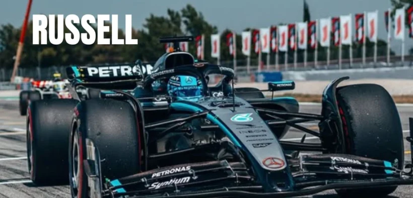 George Russell berhasil raih posisi 4 dalam GP F1 Spanyol (Tangkap Layar oleh: Galih)