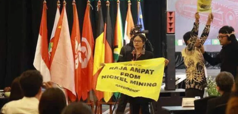 Greenpeace Kritik Hilirisasi Nikel (Arsip Adjie)