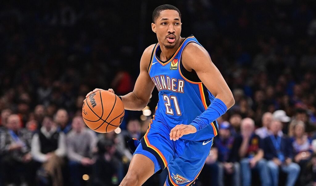 aaron wiggins thunder playing on nba final 2025