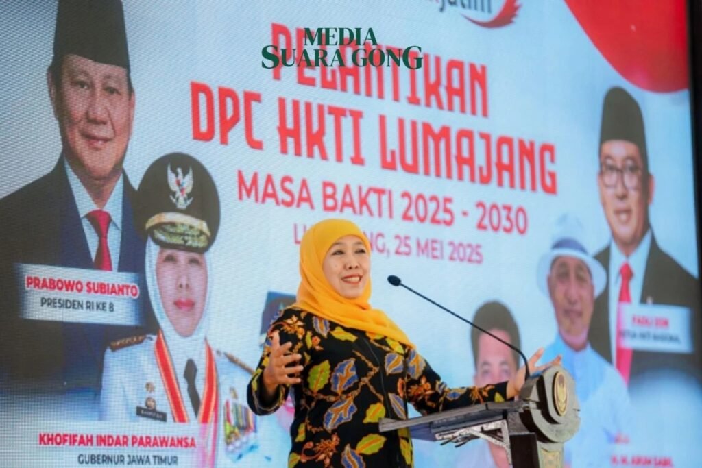 Gubernur Jawa Timur Khofifah Indar Parawansa mengajak DPC HKTI Lumajang berperan aktif wujudkan kedaulatan pangan
