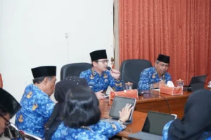 Bupati Arifin Gelar Rapat Staf Penanganan Pasca Bencana Di Trenggalek