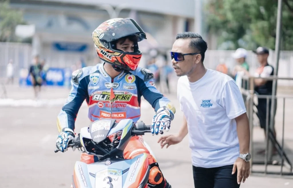 Atlet Balap Motor Porprov Jatim dari Kabupaten Malang