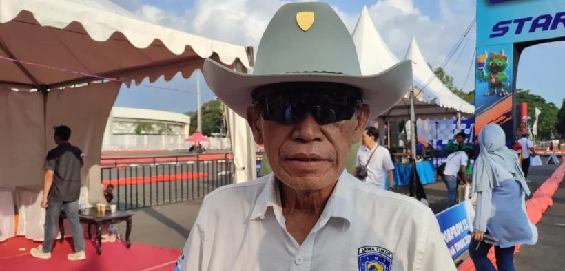 IMI Jawa Timur, Bambang Hari Wibowo, memberikan apresiasi tinggi terhadap suksesnya penyelenggaraan balap motor Porprov Jatim 2025
