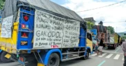 Kebijakan Zero Over Dimension Over Load (ODOL) oleh pemerintah pada tahun 2025 menuai gelombang protes dari kalangan sopir truk trenggalek