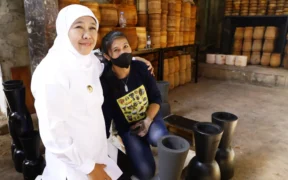 UMKM Kendang Jimbe Blitar Tembus Pasar Dunia, Wapres Gibran dan Gubernur Khofifah Tinjau Langsung Produksi