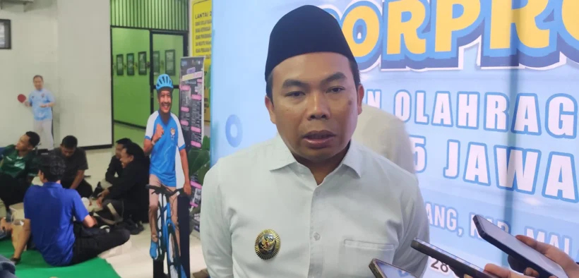 Melalui Disporapar, Wakil Wali Kota Malang Ali Muthohirin, menyelenggarakan Doa Istighosah bersama sebagai doa untuk Keselamatan Porprov