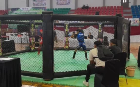 Salah satu cabang olahraga perdana di ajang Pekan Olahraga Provinsi (Porprov) Jawa Timur 2025, yakni IBCA MMA