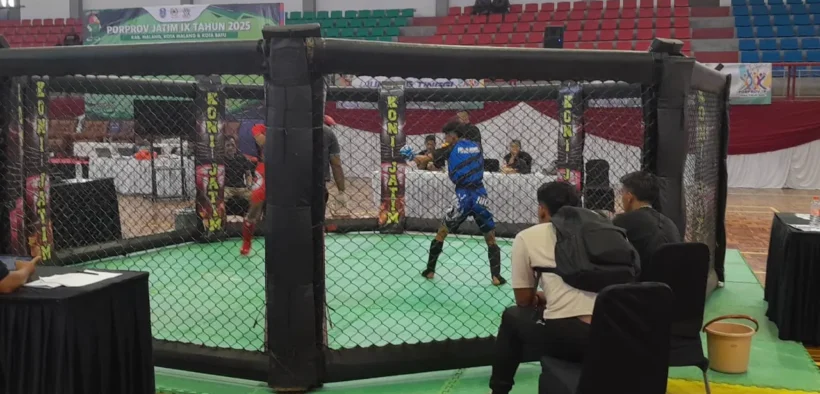 Salah satu cabang olahraga perdana di ajang Pekan Olahraga Provinsi (Porprov) Jawa Timur 2025, yakni IBCA MMA