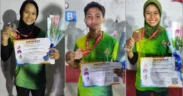 Kota Probolinggo mengukir prestasi dalam dunia olahraga panjat tebing dengan menyumbang 3 medali di Ajang KU Nasional