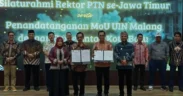 Penandatanganan nota kesepahaman (MoU) antara Universitas Islam Negeri (UIN) Maulana Malik Ibrahim Malang dengan Pemerintah Kota Batu