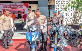 Menjelang bulan Suro, Polres Trenggalek menggencarkan Kegiatan Rutin Yang Ditingkatkan atau KRYD untuk jaga Kamtibmas