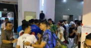 Ricuh Final futsal putra Porprov IX Jawa Timur 2025 antara Kota Malang vs Surabaya yang digelar di Graha Polinema, Kamis (27/6).