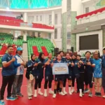 Tim Sepak Takraw Putri Kota Malang sukses menyabet medali emas usai kalahkan tim Kabupaten Bangkalan dengan skor 2-0 dalam Porprov Jatim 2025