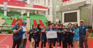 Tim Sepak Takraw Putri Kota Malang sukses menyabet medali emas usai kalahkan tim Kabupaten Bangkalan dengan skor 2-0 dalam Porprov Jatim 2025
