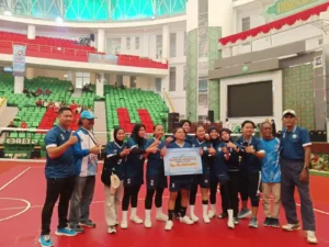 Sepak Takraw Putri Kota Malang Raih Emas Porprov Jatim 2025