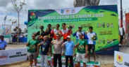 Tim bola voli pantai Kota Malang berhasil menorehkan prestasi 1 Perak 2 Perunggu di Porprov Jawa Timur 2025