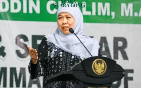 Khofifah dukung pengusulan pahlawan nasional KH Yusuf Halim (Foto oleh: Wahyu)