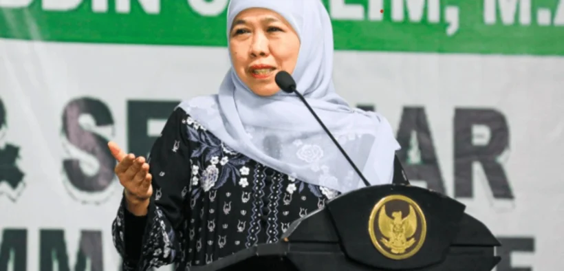 Khofifah dukung pengusulan pahlawan nasional KH Yusuf Halim (Foto oleh: Wahyu)