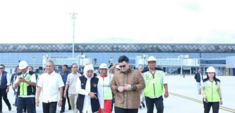 Khofifah kunjungi Bandara Juanda (Foto oleh: Wahyu)