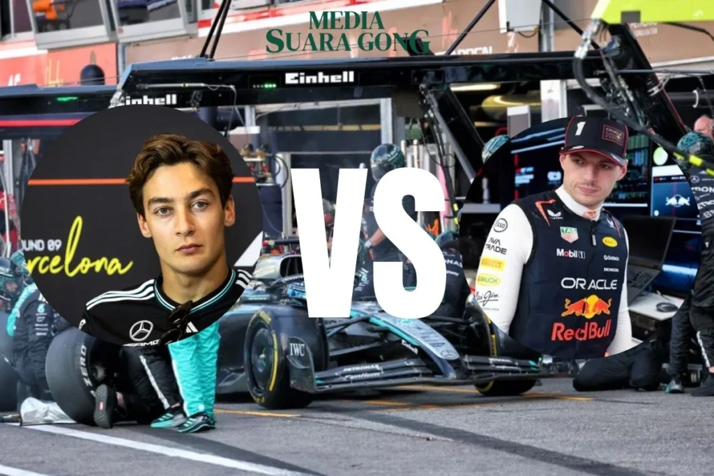 Konflik Max Verstappen dan George Russell Usai GP Spanyol Viral