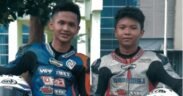 Rasya dan nabil atlet probolinggo berprestasi di balap motor