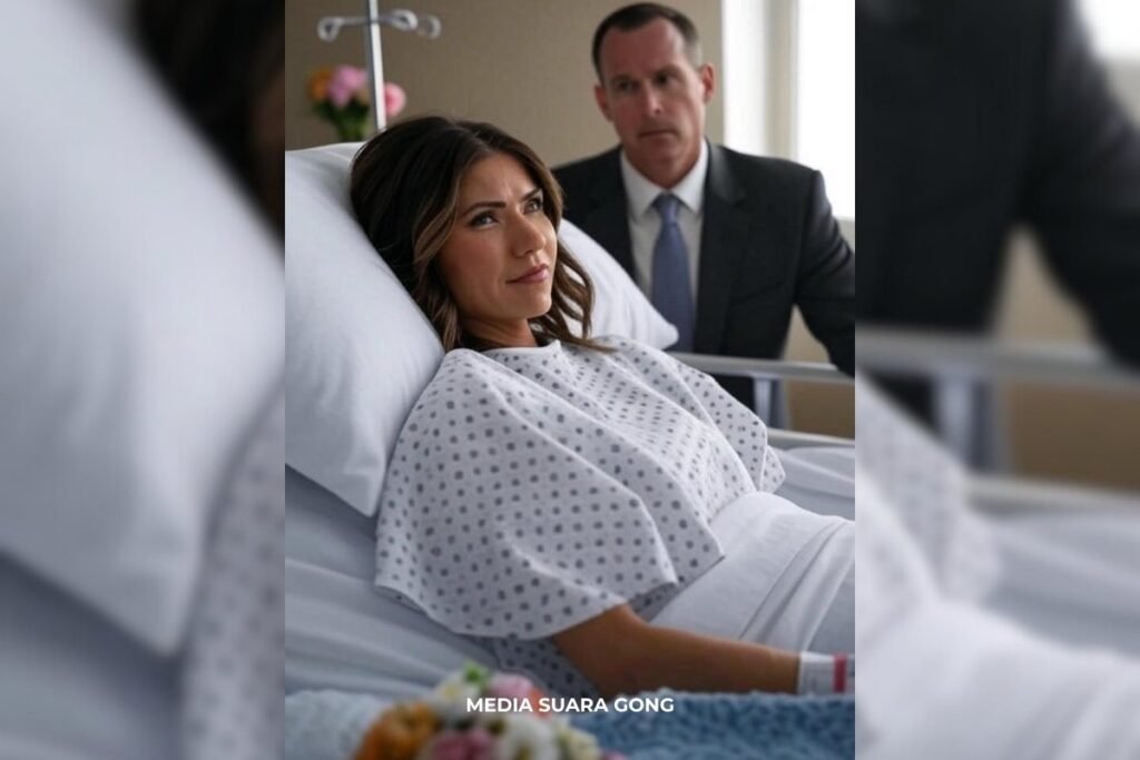 Kristi Noem alergi terbaring di rumah sakit