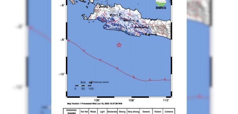 gempa terkini Indonesia