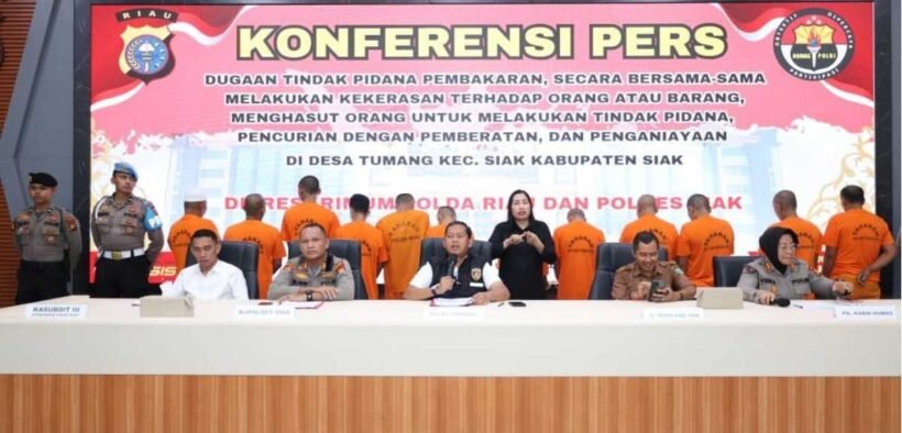 konferesi pers berita terbaru Siak