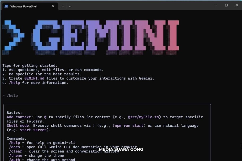 Gemini CLI Google Asisten AI Gaul di Terminal Cocok Buat Ngoding Santai!