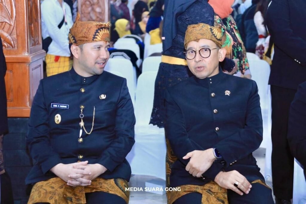 emil dardak dan Fadli Zon menghadiri resepsi Sembah Kasada Bhumi Hila-Hila Tengger