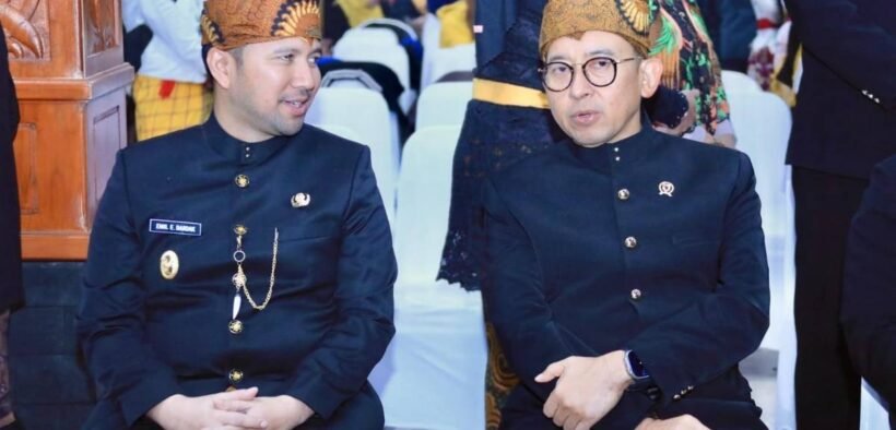 emil dardak dan Fadli Zon menghadiri resepsi Sembah Kasada Bhumi Hila-Hila Tengger