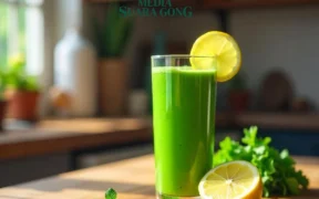 Minuman yang mengandung fiber (Ilustrasi oleh: Galih)