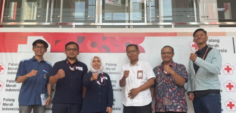 Polinema bekerjasama dengan PMI Kota Malang (Foto oleh: Indra)