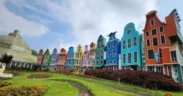 Tempat wisata Florawisata Santerra de Laponte di Desa Pandesari, Kecamatan Pujon, Kabupaten Malang, terancam disegel