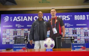 Pelatih kepala Timnas Indonesia, Patrick Kluivert, menyampaikan keyakinannya jelang laga krusial kontra Tiongkok/China