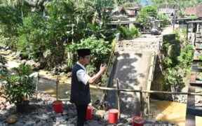 Jembatan Belly, Kecamatan Munjungan ke Kecamatan Watulimo