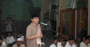 Ft : Bupati Arifin saat mengikuti Gema Takbir di Masjid Agung Baiturrahman Trenggalek