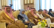 Gubernur Jawa Timur, Khofifah Indar Parawansa menghadiri pertemuan tahunan Haji yang digelar di Istana Mina, Arab Saudi, Sabtu (7/6/2025)